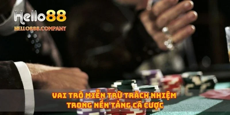 Vai trò miễn trừ trách nhiệm trong nền tảng cá cược