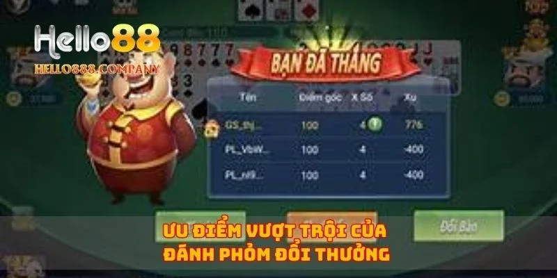 Ưu điểm vượt trội của đánh phỏm đổi thưởng