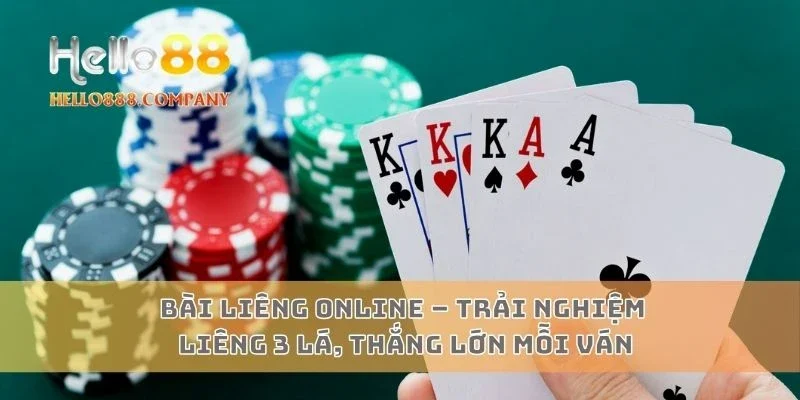 Bài liêng online – Trải nghiệm liêng 3 lá, thắng lớn mỗi ván